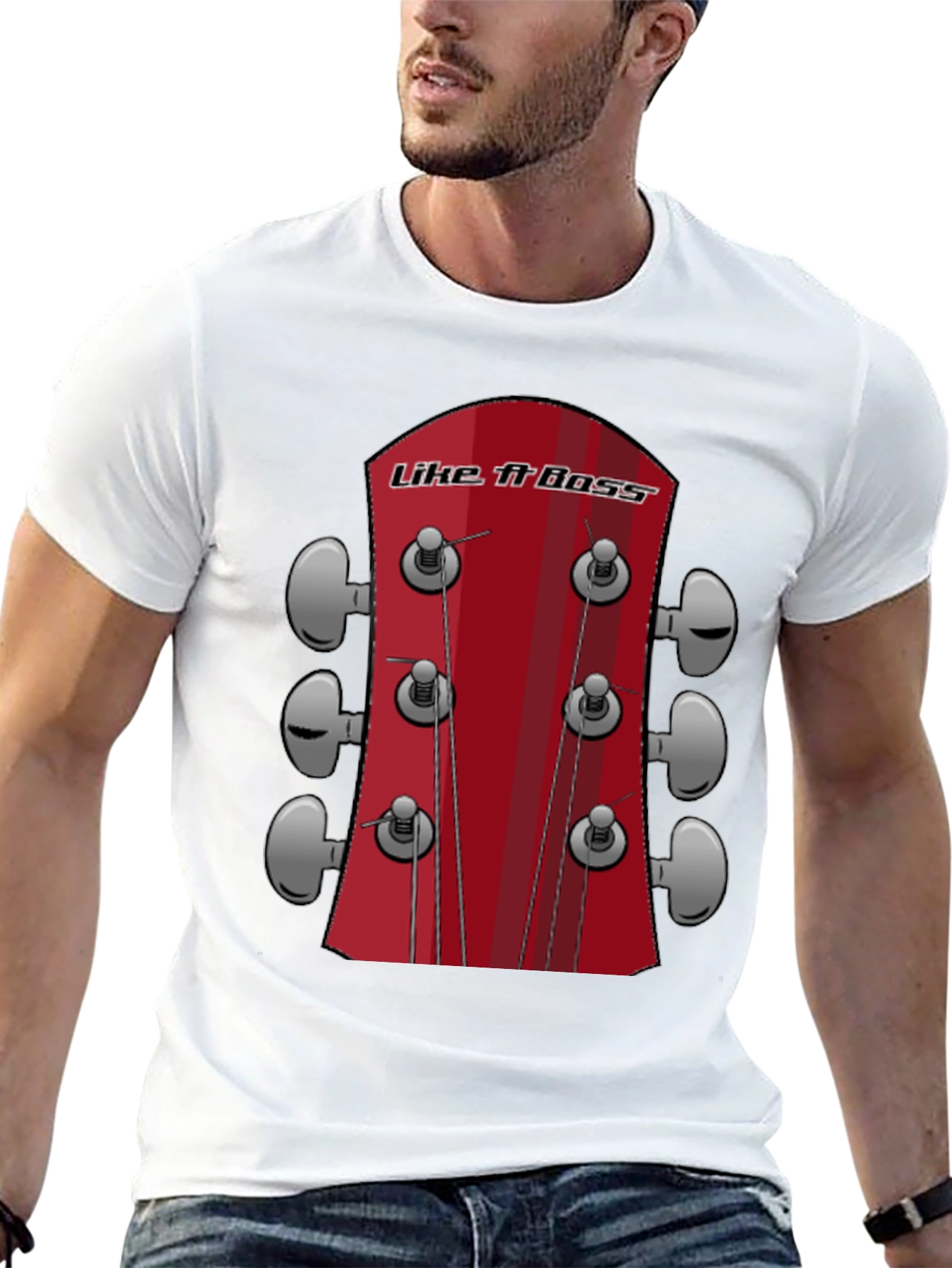 Like a Boss Guitar T-Shirt