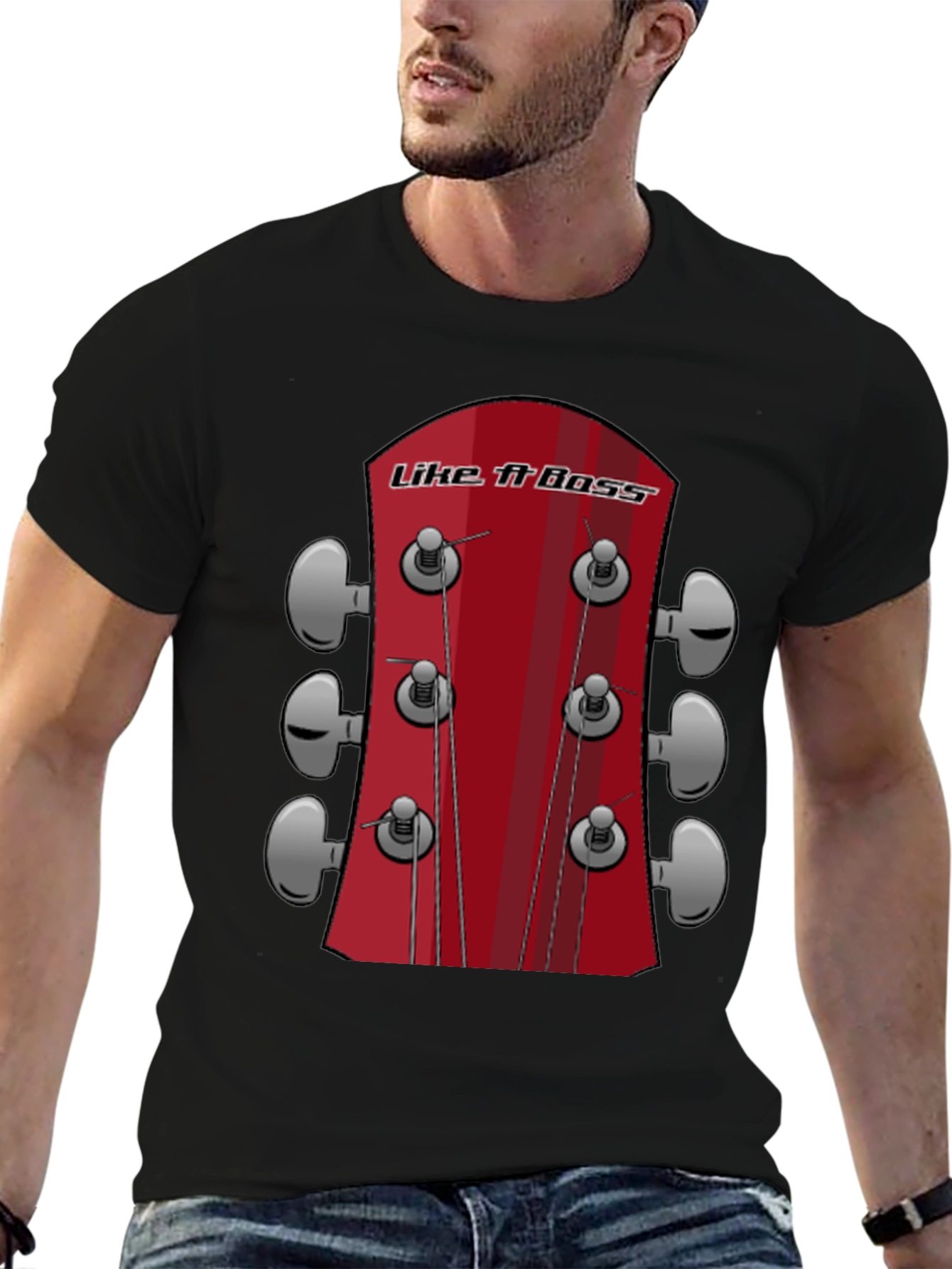 Like a Boss Guitar T-Shirt