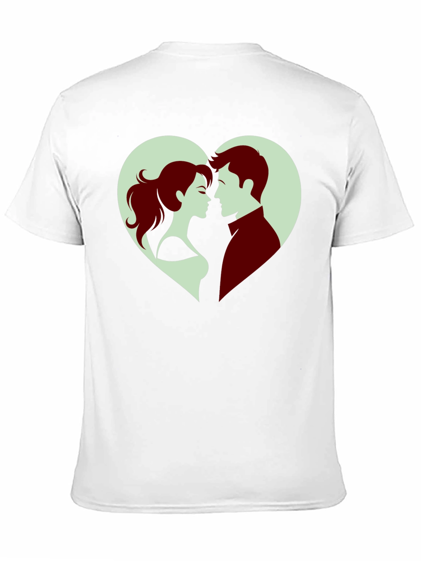 Romantic Couple Heart T-Shirt - Valentines Day Gift