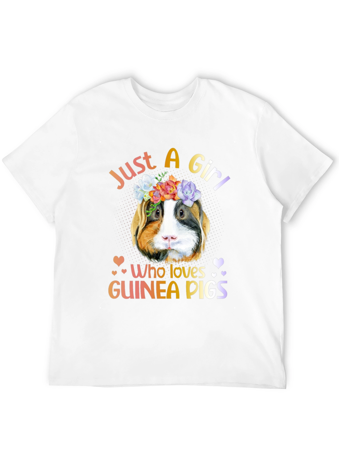 Just a Girl Who Loves Guinea Pigs T-Shirt