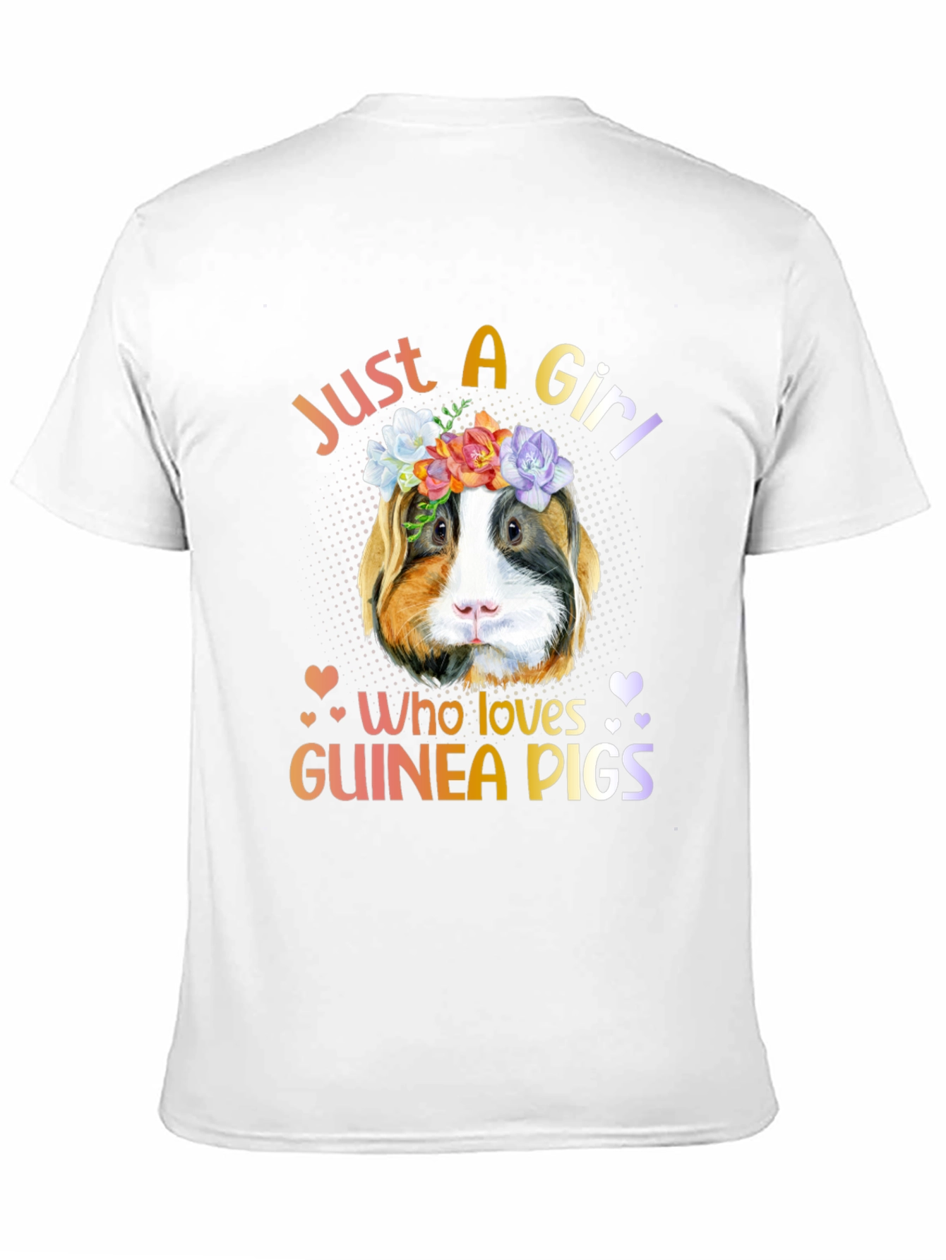 Just a Girl Who Loves Guinea Pigs T-Shirt