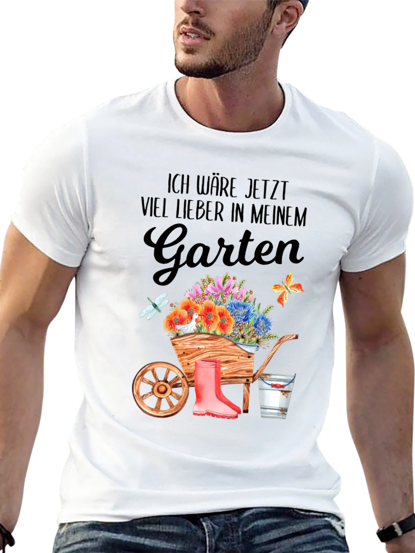 Gardeners Dream T-Shirt - In My Garden Graphic Tee
