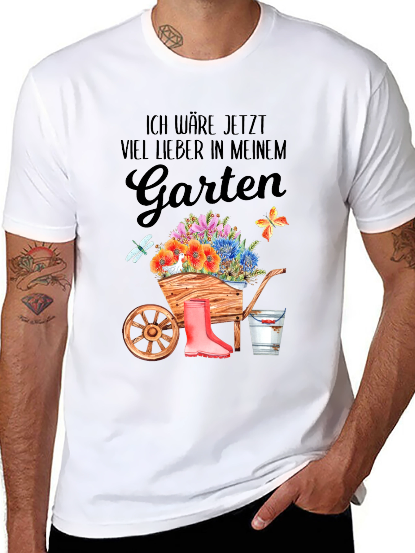 Gardeners Dream T-Shirt - In My Garden Graphic Tee