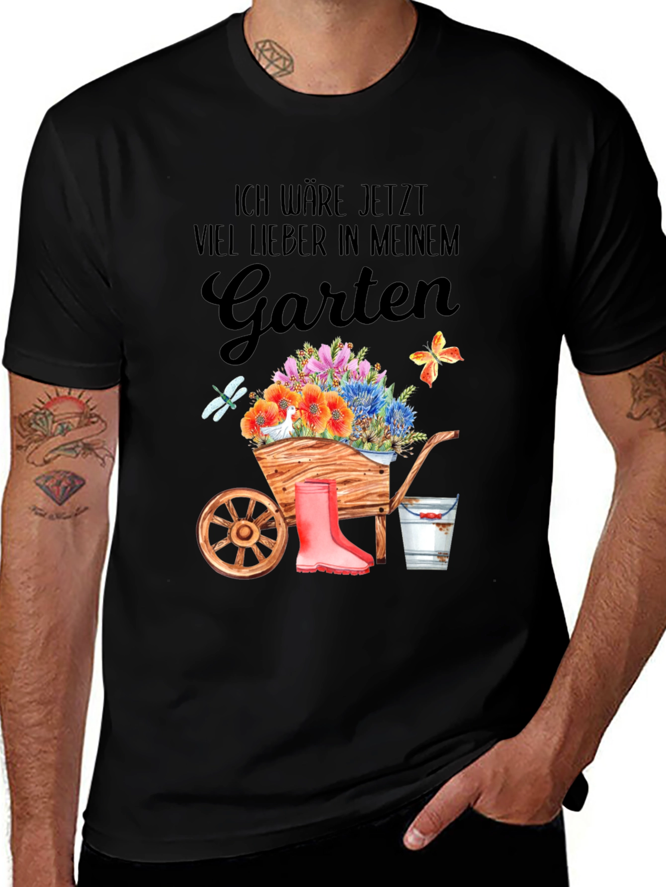 Gardeners Dream T-Shirt - In My Garden Graphic Tee