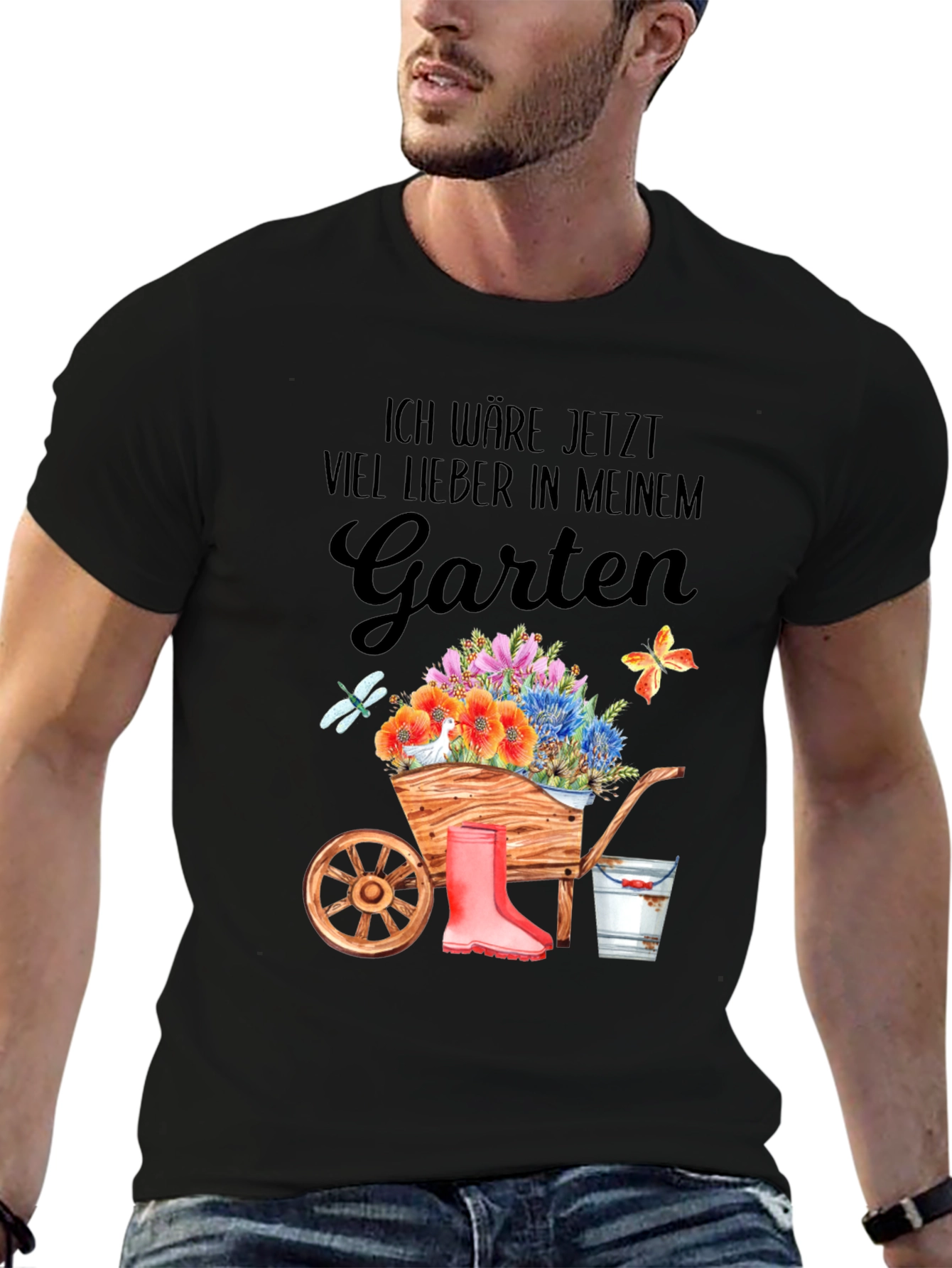 Gardeners Dream T-Shirt - In My Garden Graphic Tee