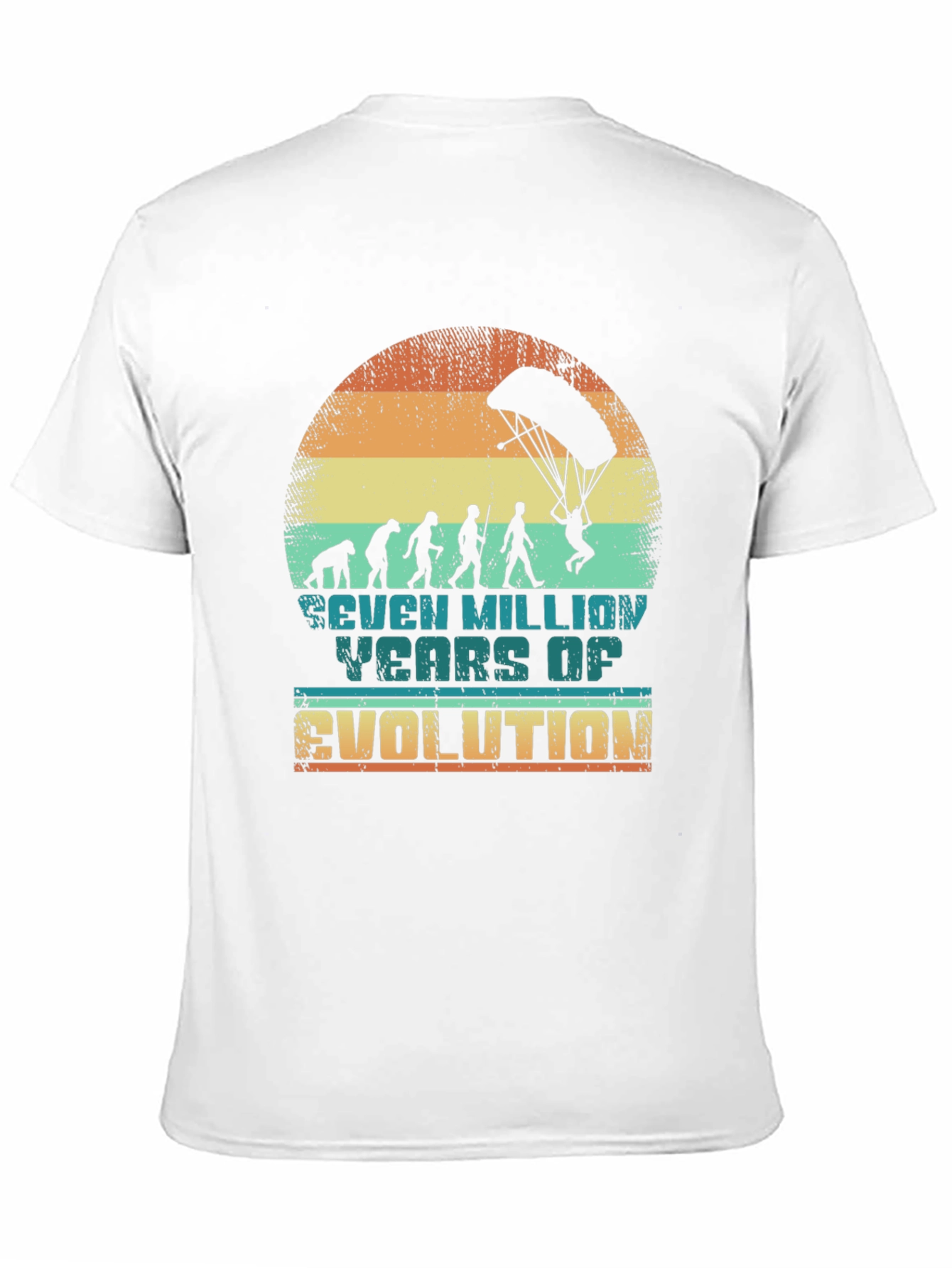 Evolution Paragliding T-Shirt - Seven Million Years