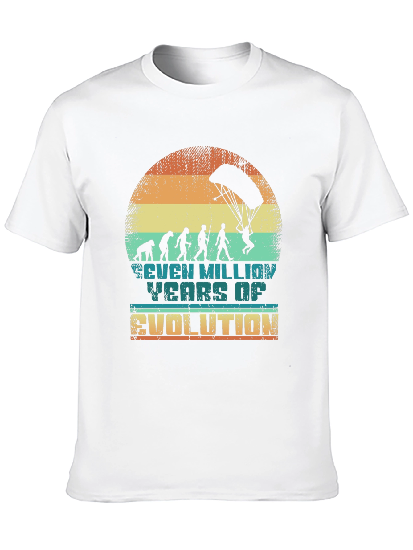 Evolution Paragliding T-Shirt - Seven Million Years