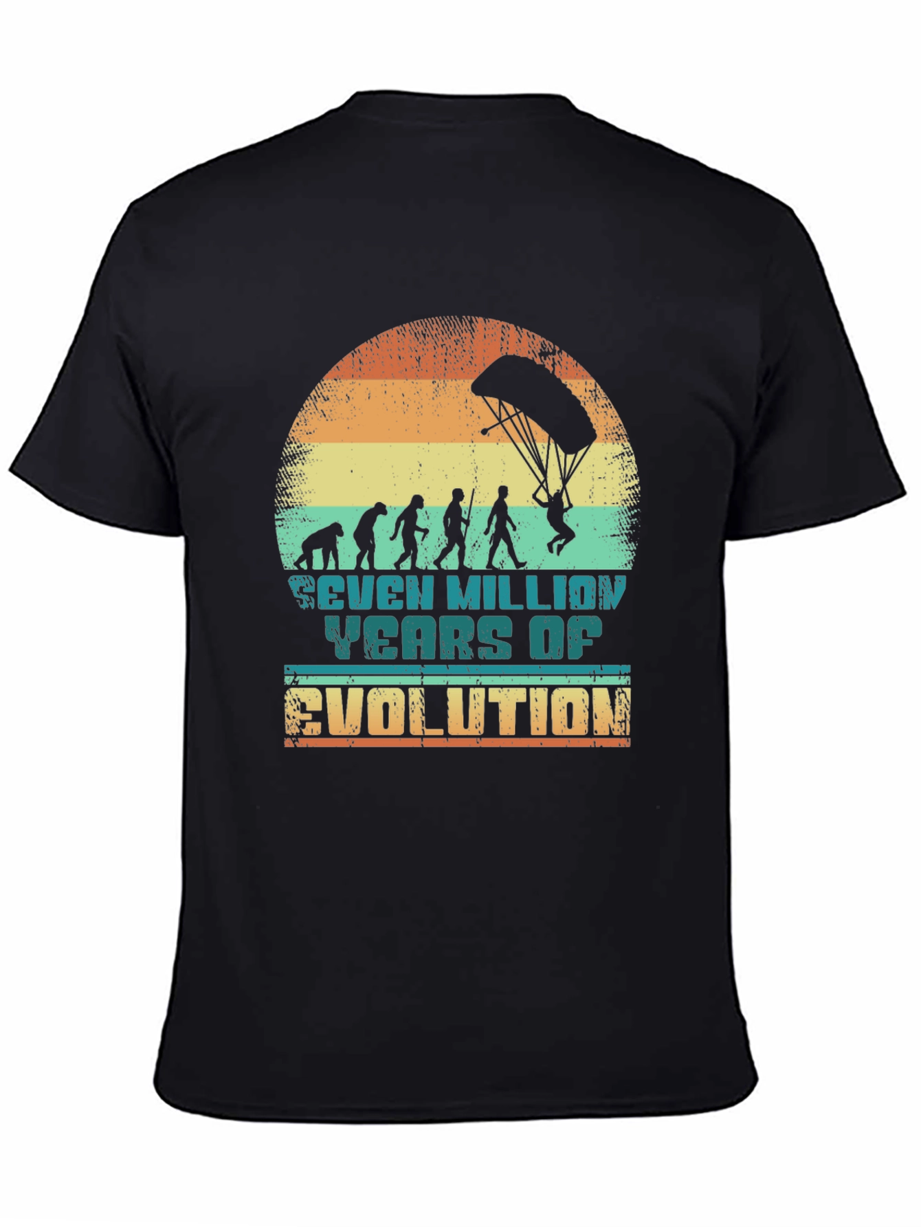 Evolution Paragliding T-Shirt - Seven Million Years