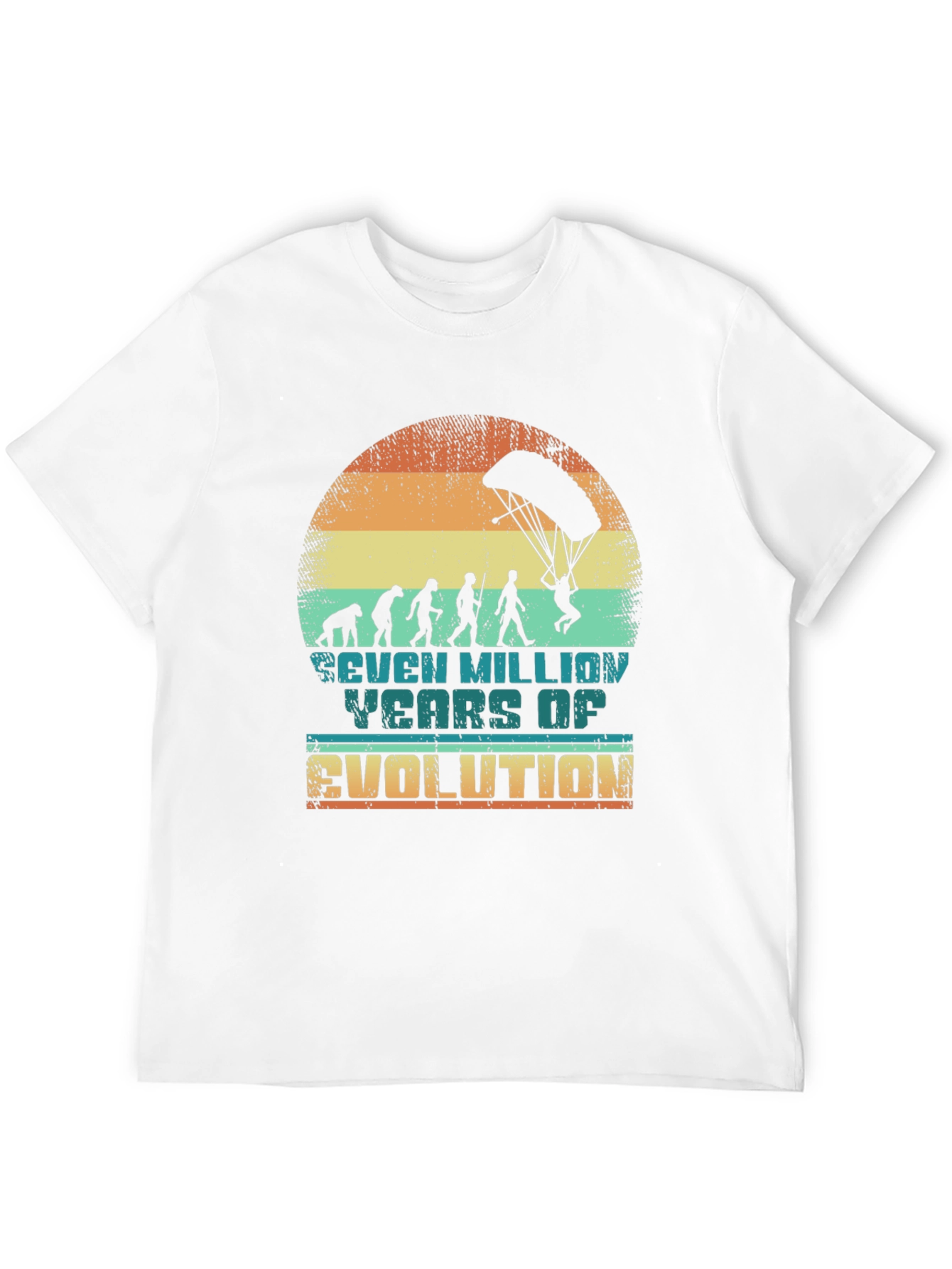 Evolution Paragliding T-Shirt - Seven Million Years