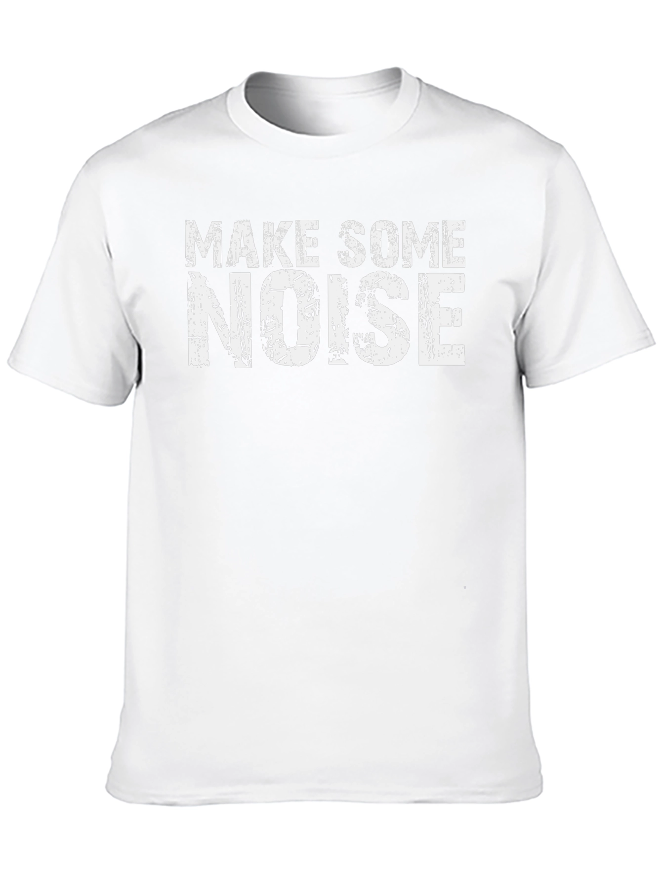Make Some Noise Black Graphic Tee