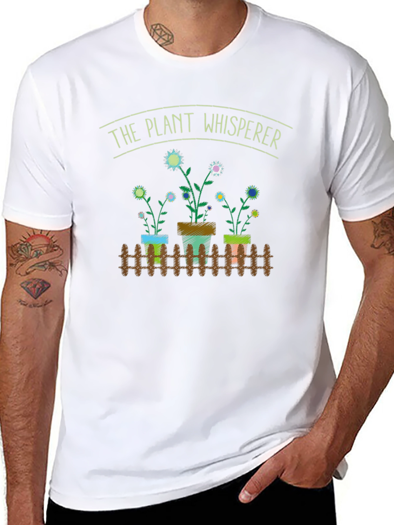 Plant Whisperer T-Shirt - Gardener Tee