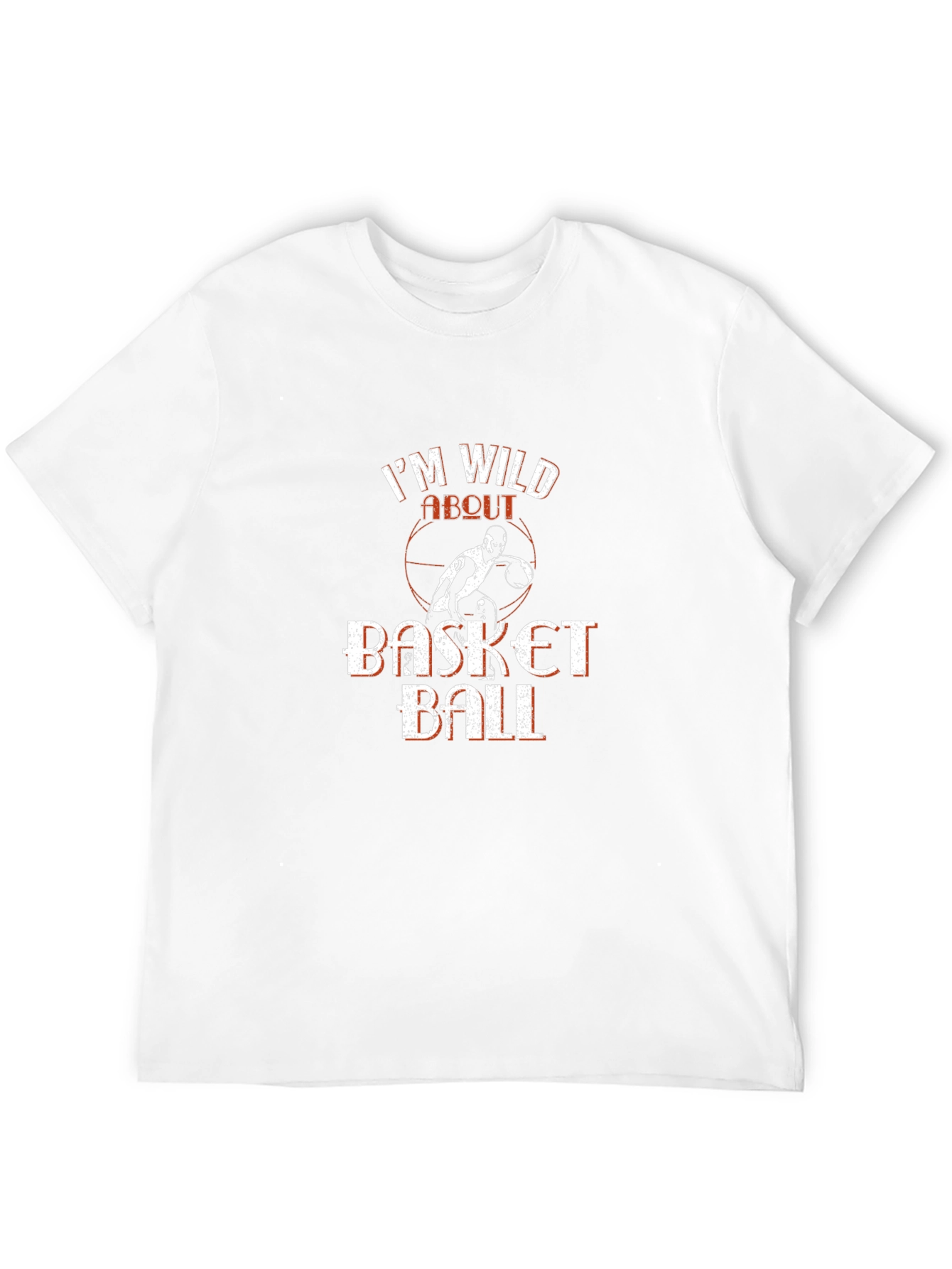 Im Wild About Basketball Graphic T-Shirt