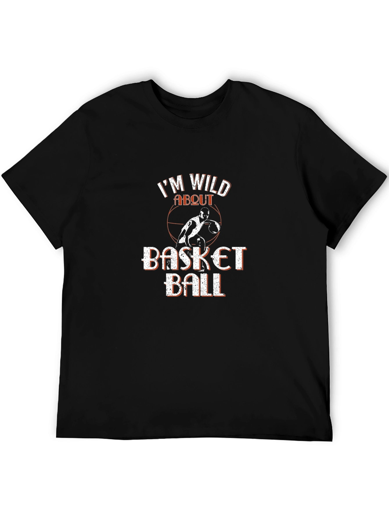 Im Wild About Basketball Graphic T-Shirt