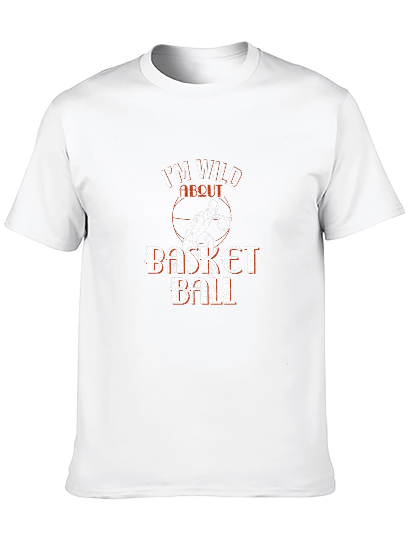 Im Wild About Basketball Graphic T-Shirt