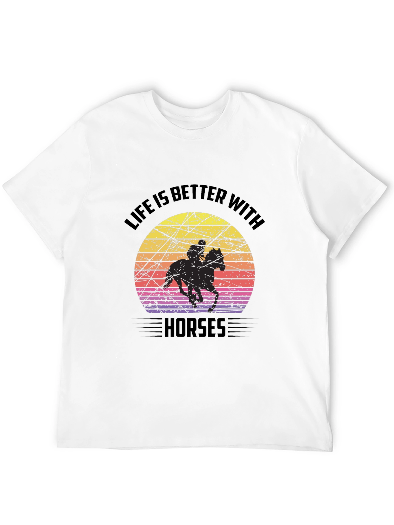 Life is Better with Horses Graphic Tee