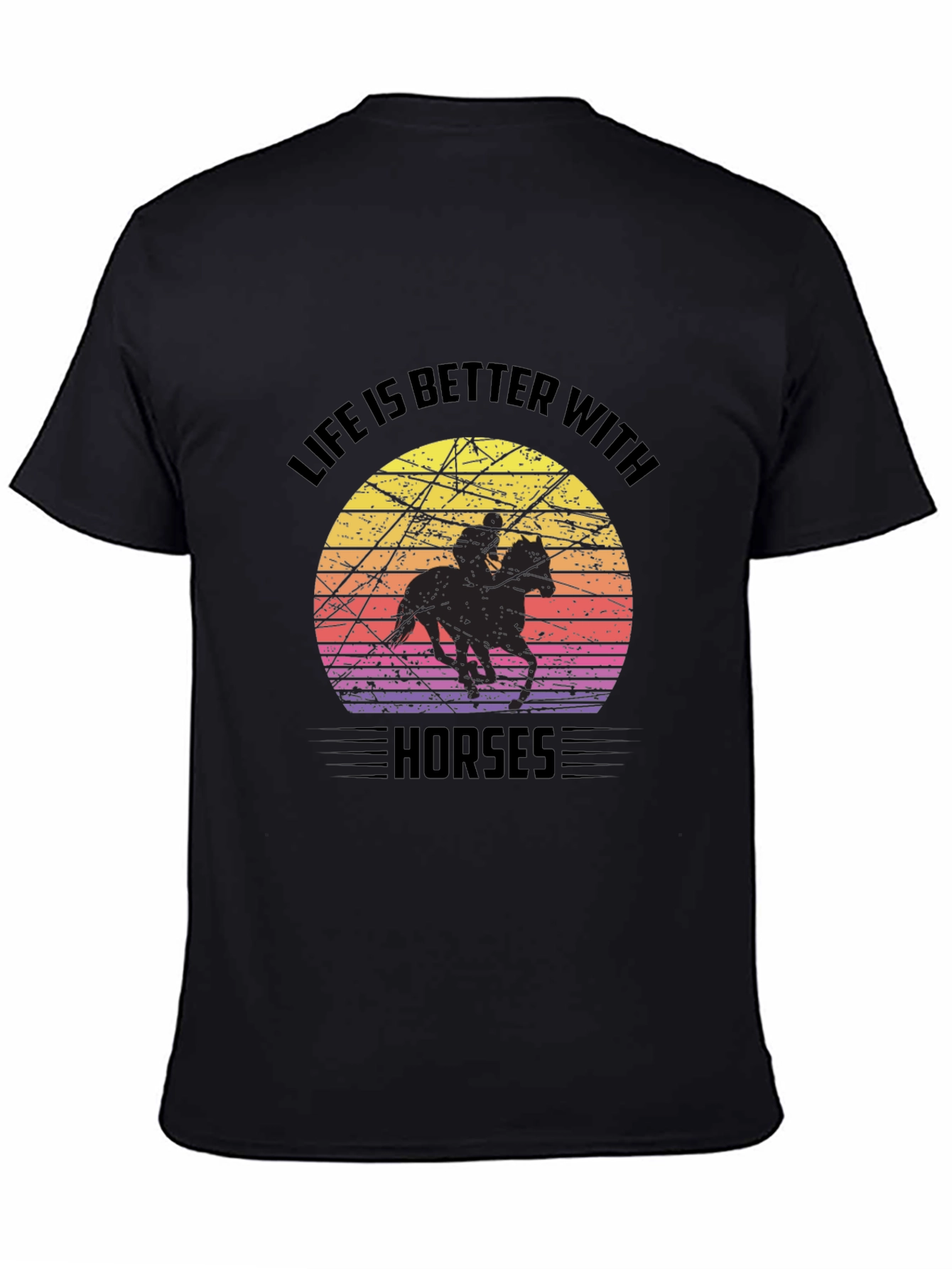 Life is Better with Horses Graphic Tee
