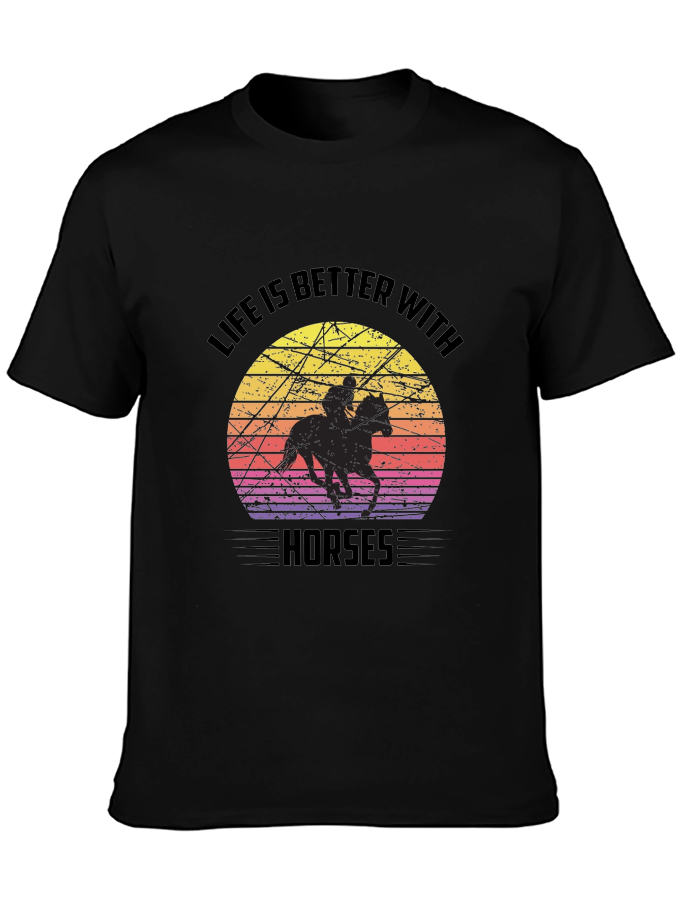 Life is Better with Horses Graphic Tee