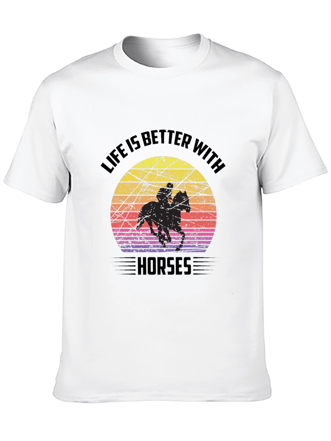 Life is Better with Horses Graphic Tee