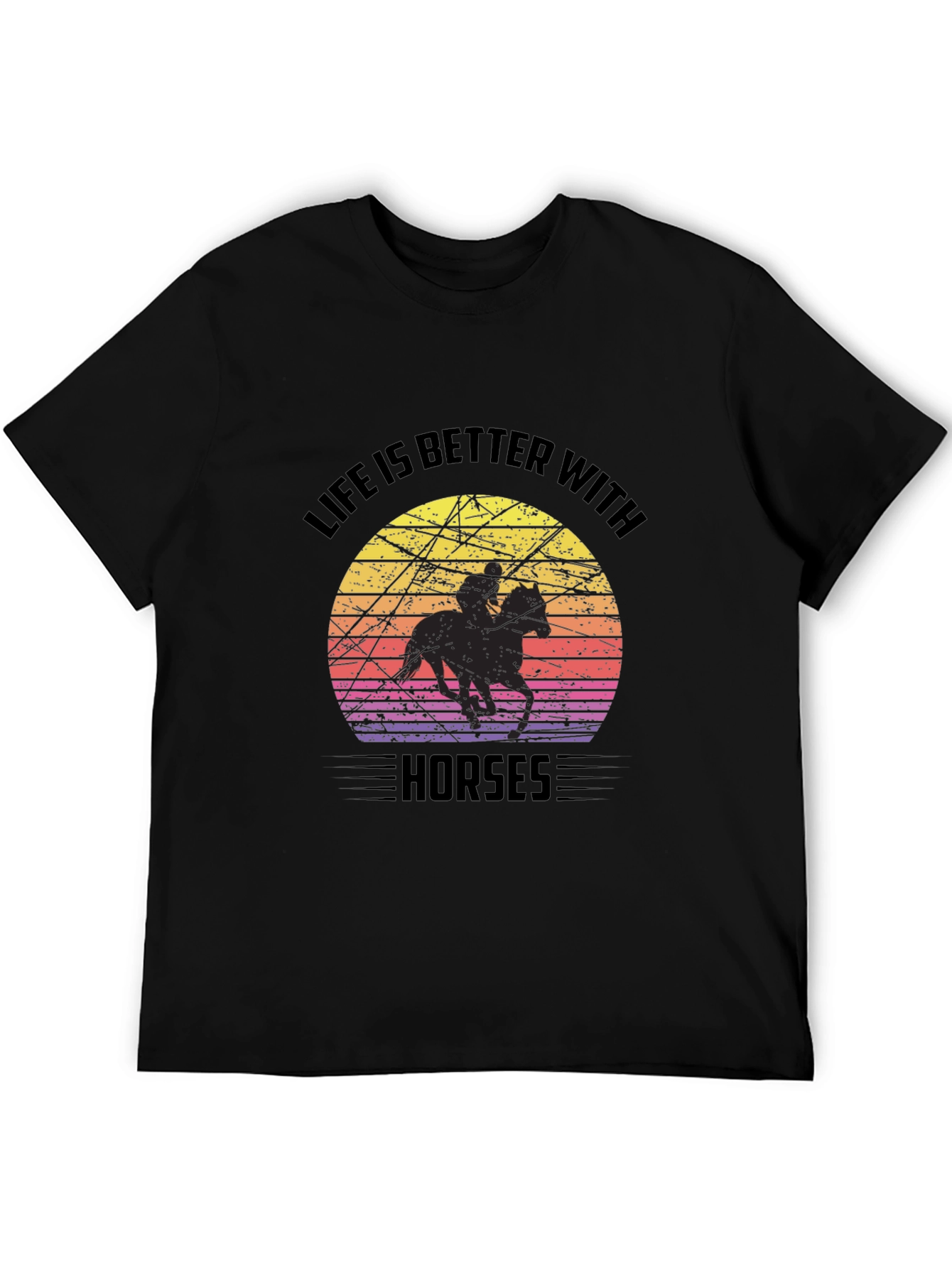 Life is Better with Horses Graphic Tee