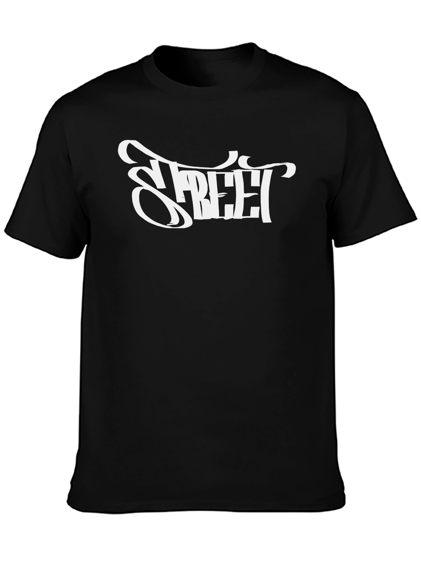 Street Style Black T-Shirt