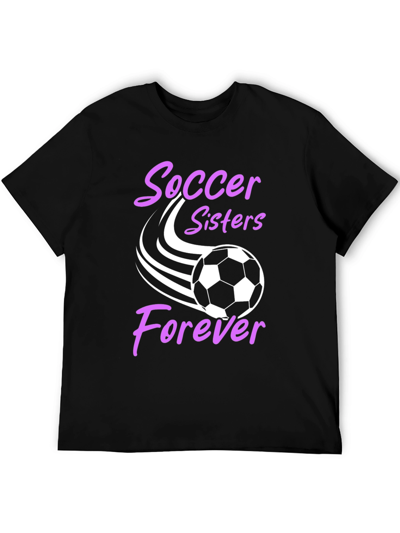 Soccer Sisters Forever Graphic T-Shirt