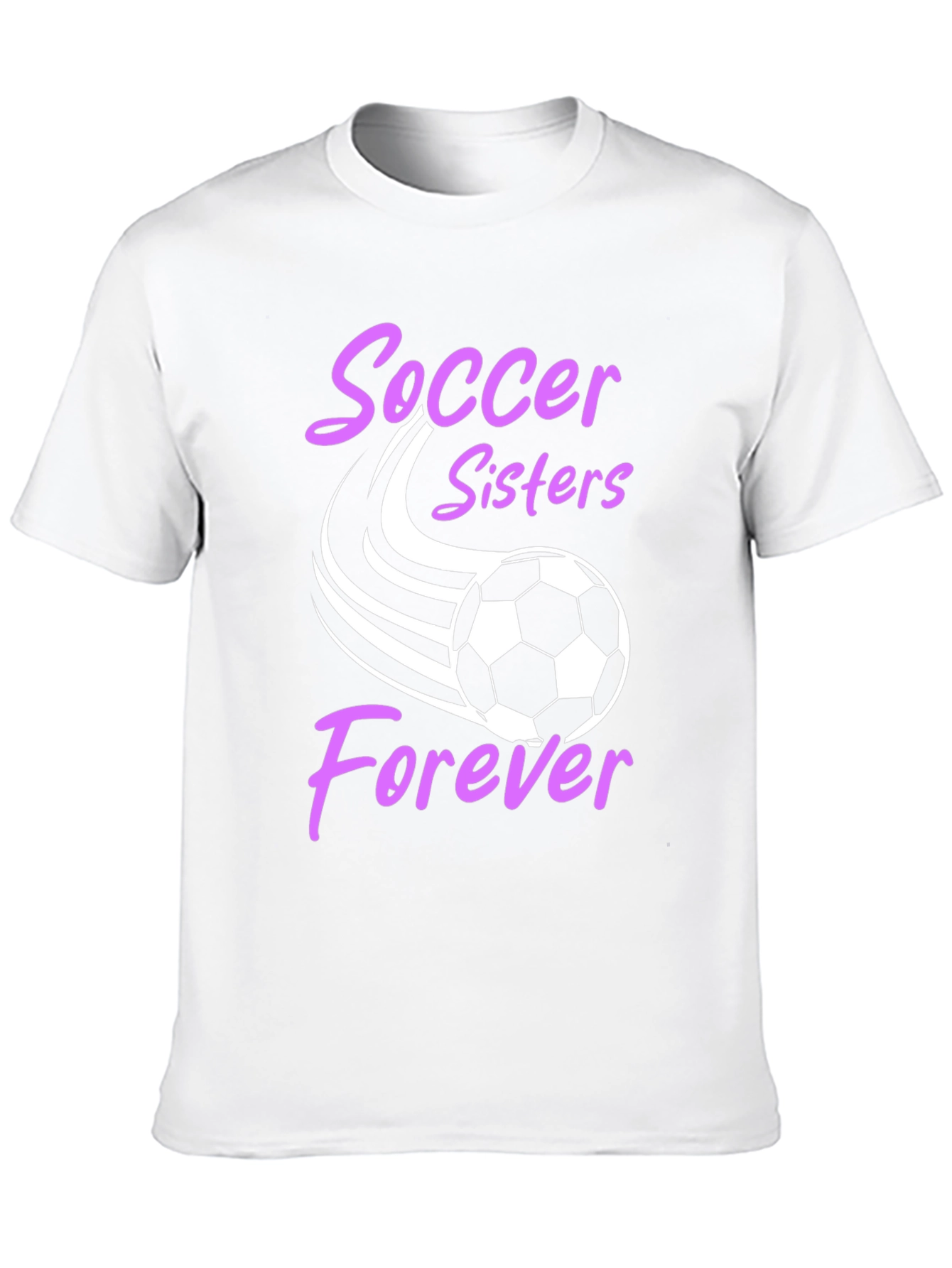 Soccer Sisters Forever Graphic T-Shirt