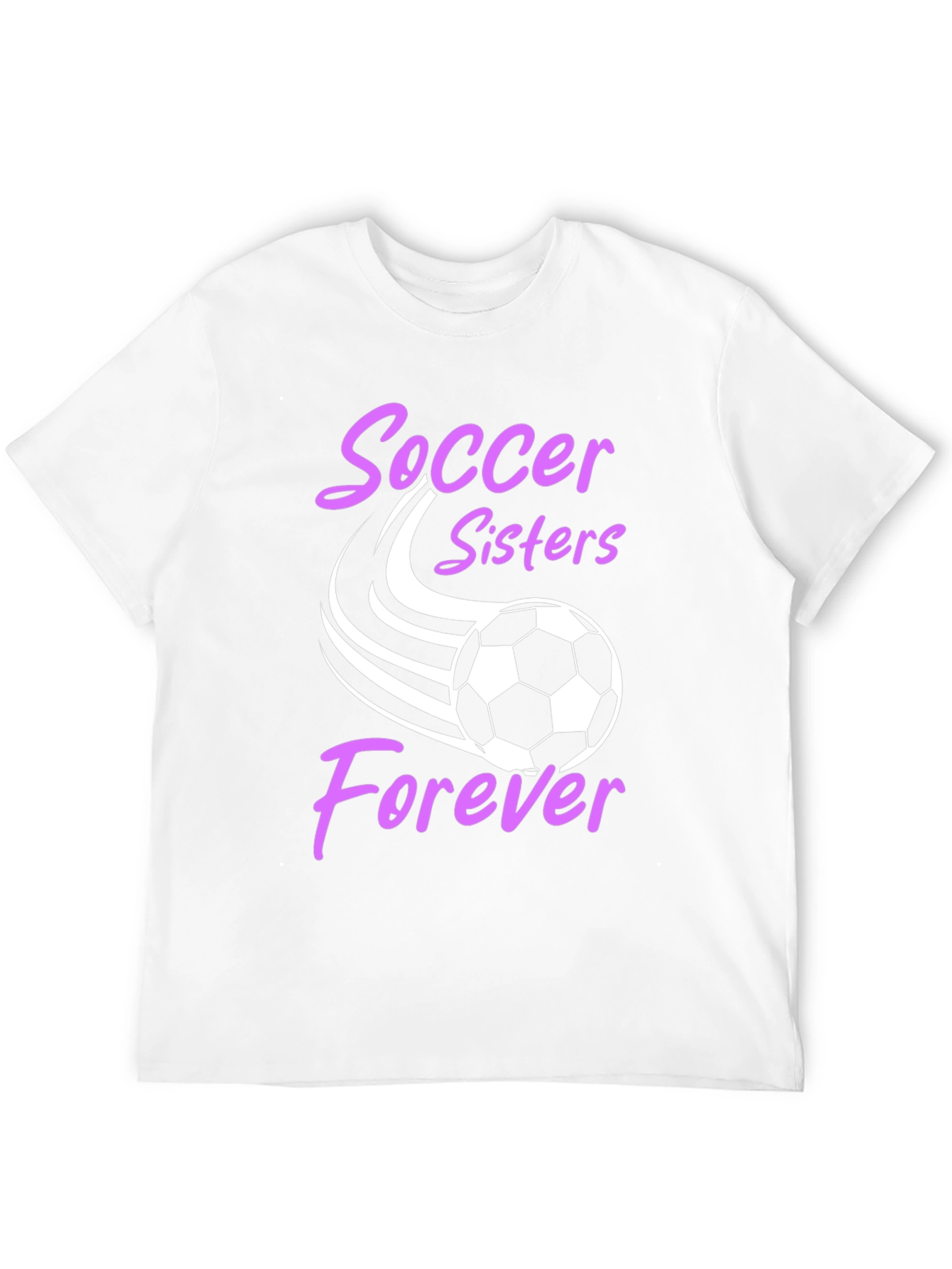 Soccer Sisters Forever Graphic T-Shirt