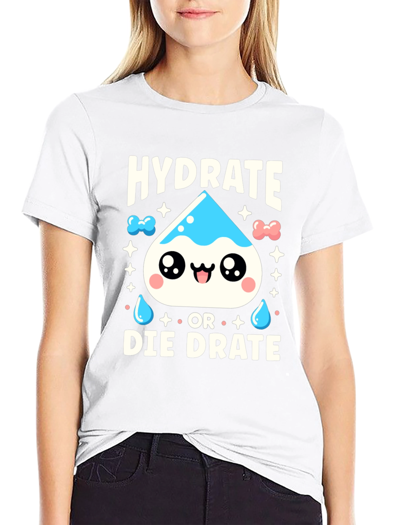 Hydrate or Die Cute Graphic Tee