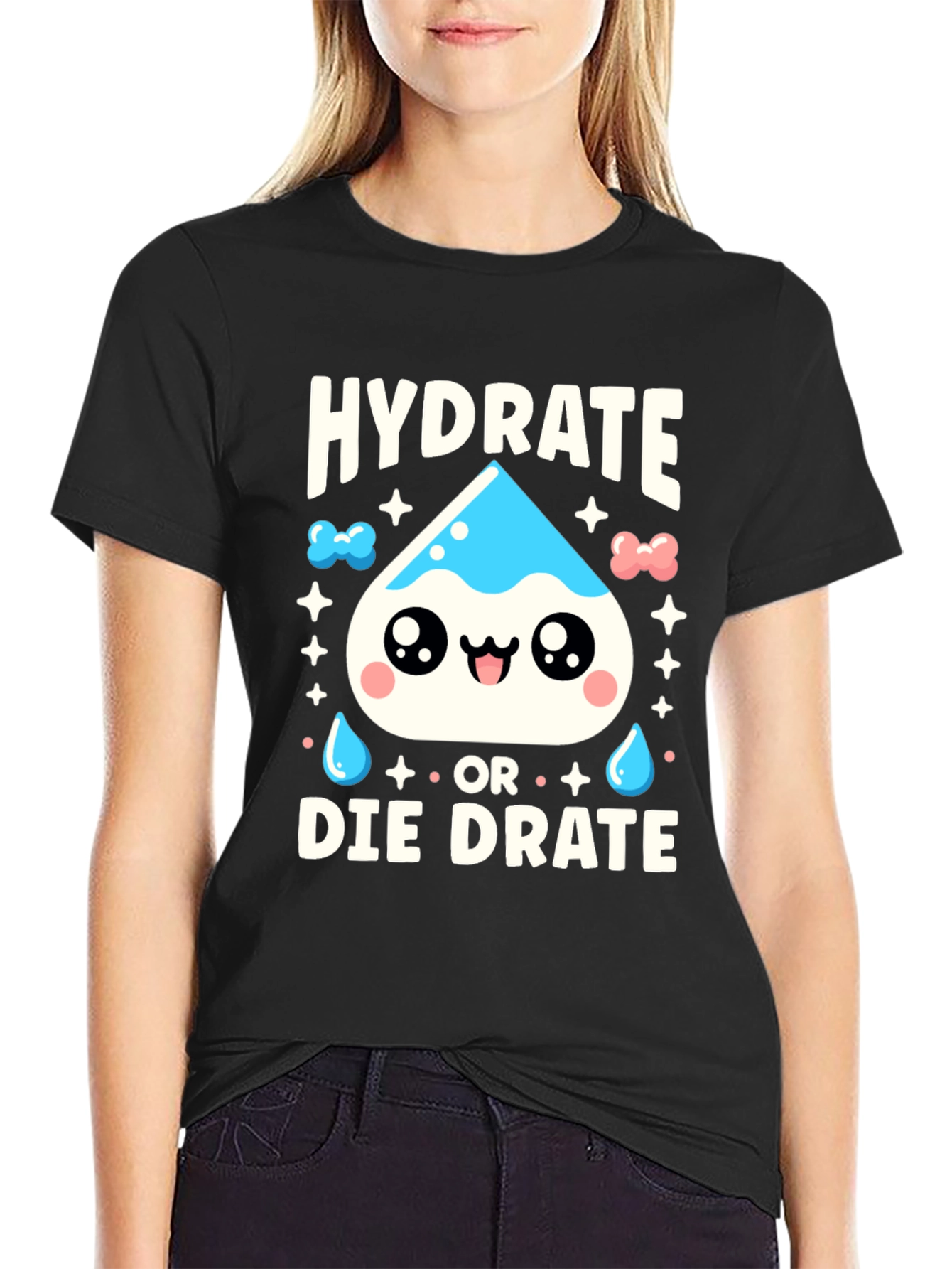 Hydrate or Die Cute Graphic Tee