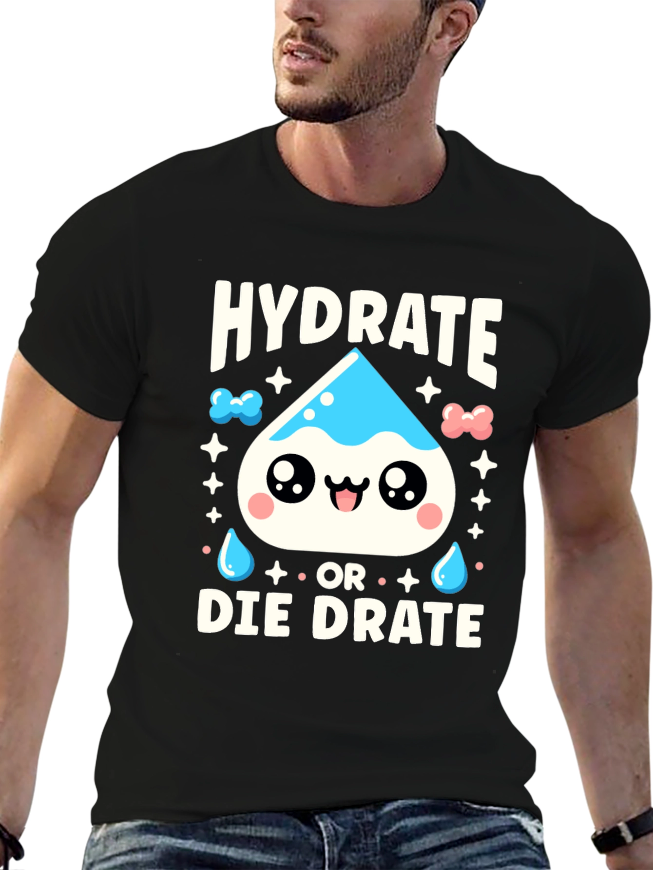 Hydrate or Die Cute Graphic Tee