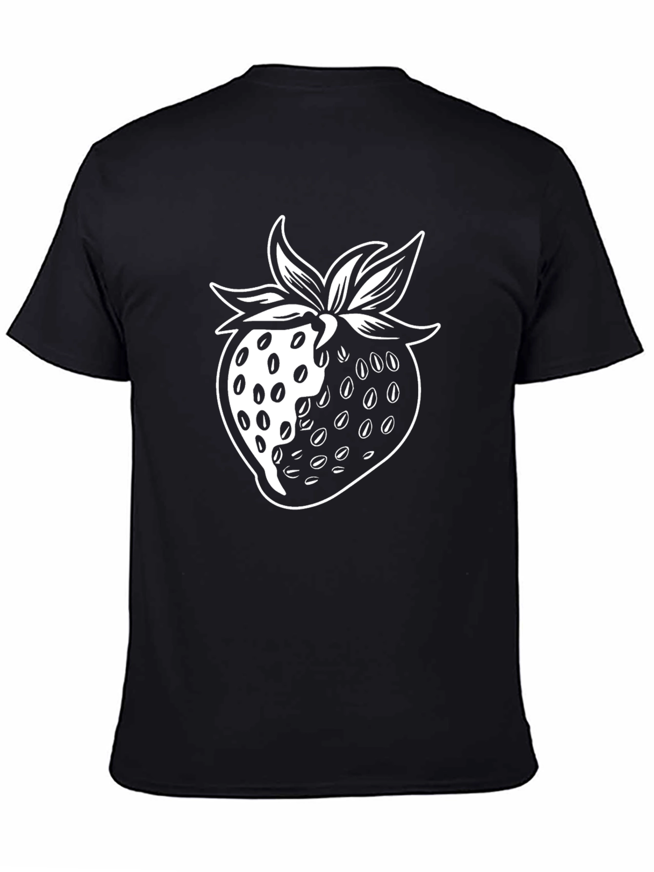 Strawberry Graphic Tee - Modern Design