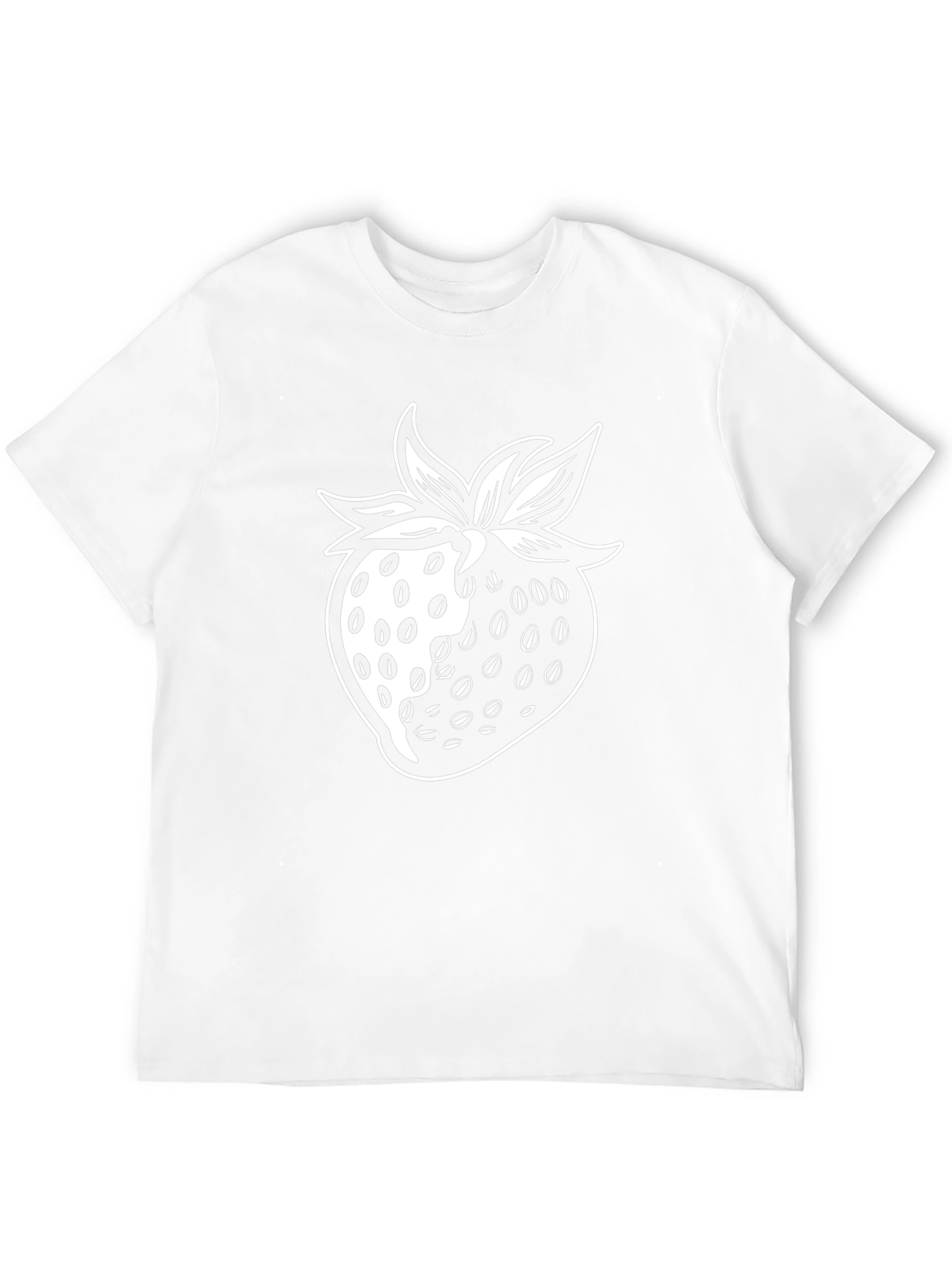 Strawberry Graphic Tee - Modern Design