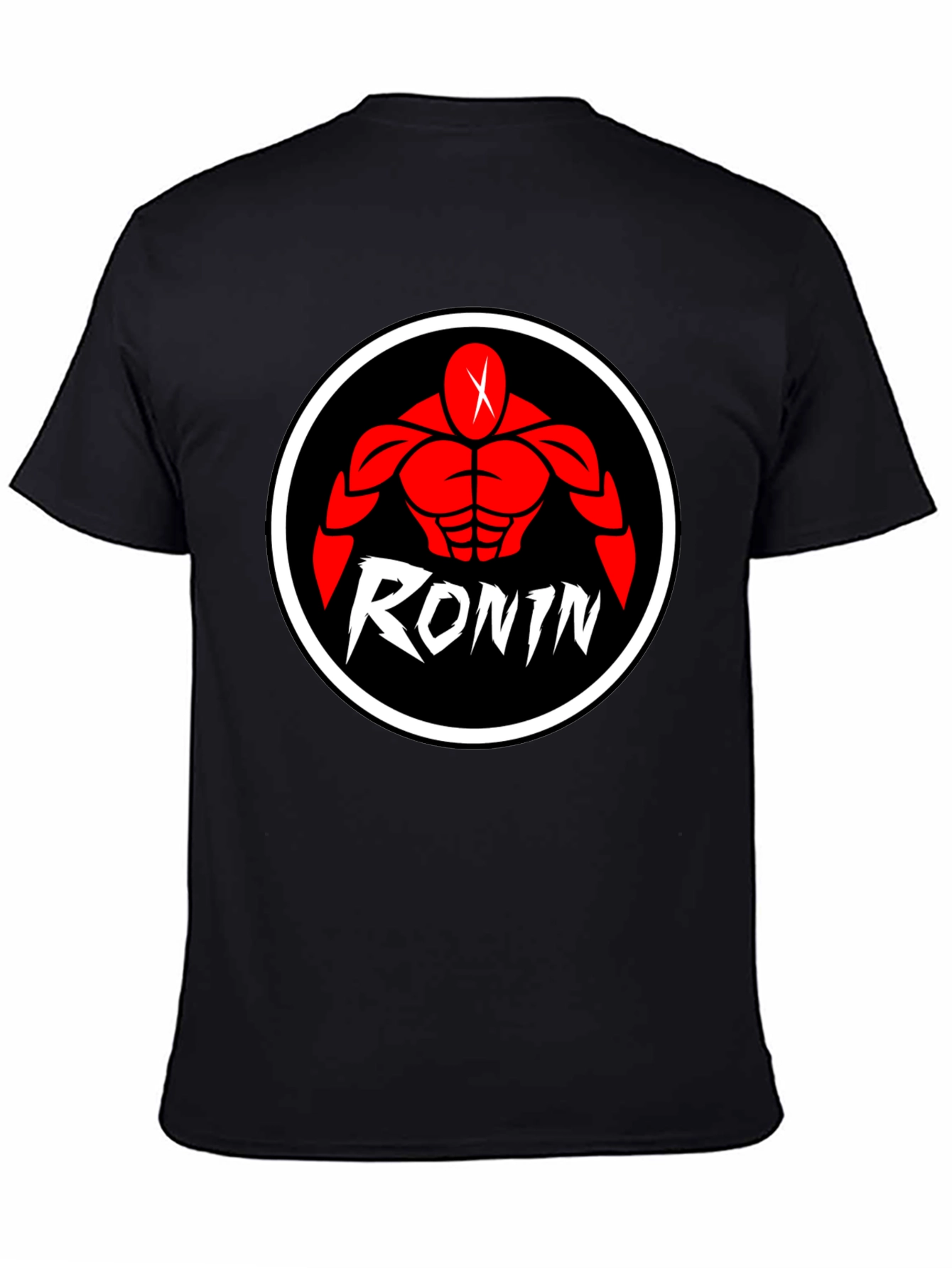 Ronin Graphic Print Black T-Shirt