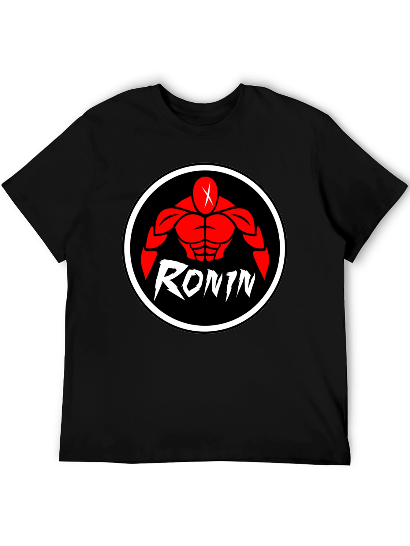 Ronin Graphic Print Black T-Shirt
