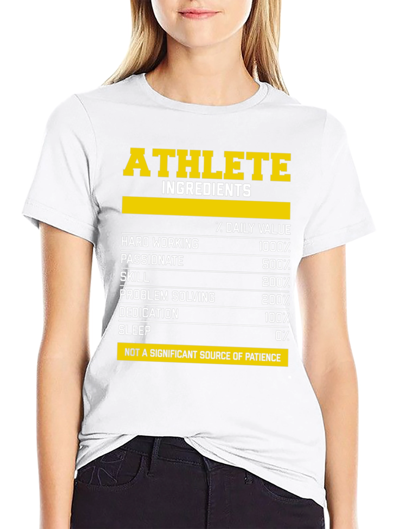 Athlete Ingredients T-Shirt - Funny Workout Tee