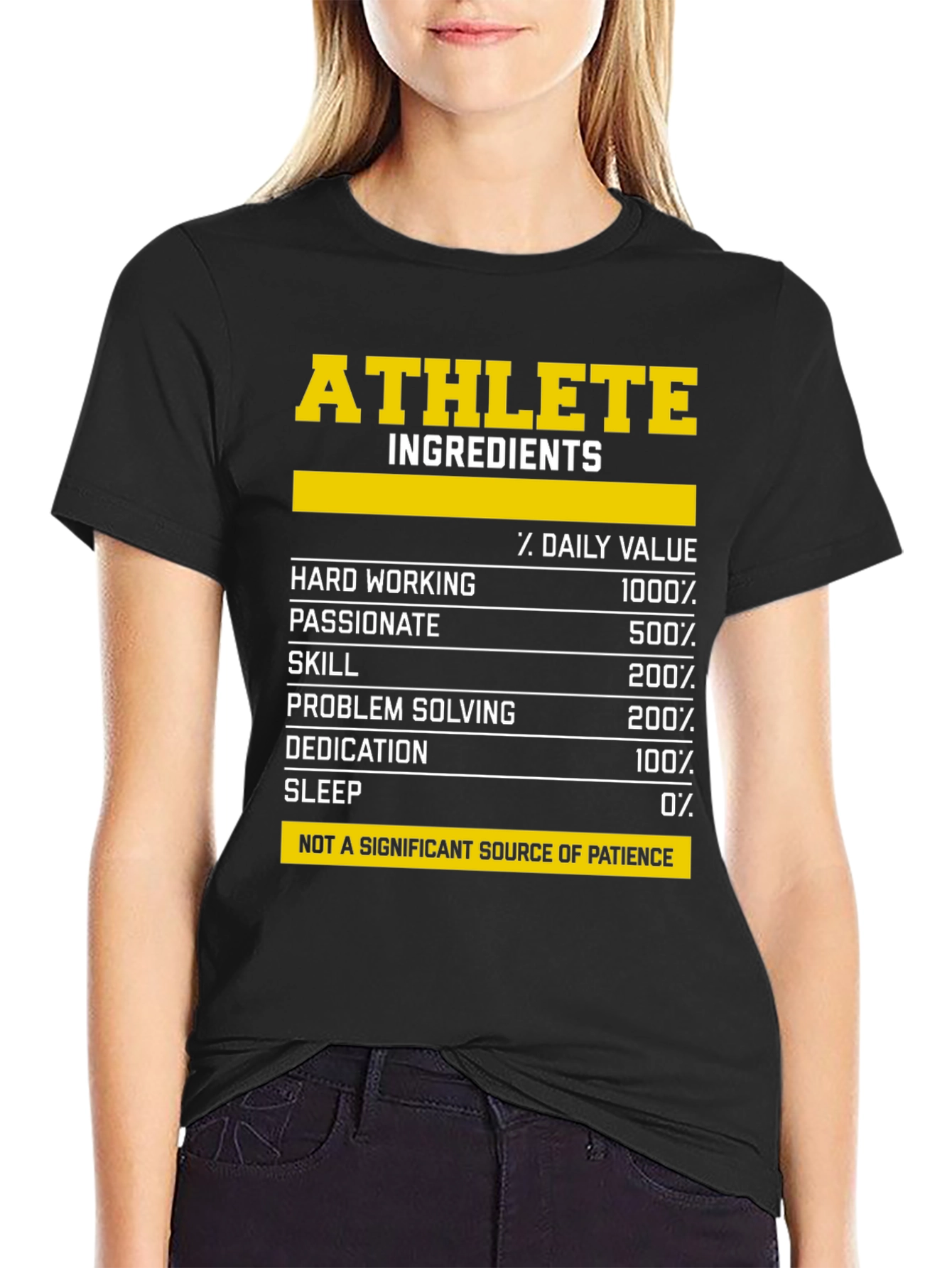 Athlete Ingredients T-Shirt - Funny Workout Tee