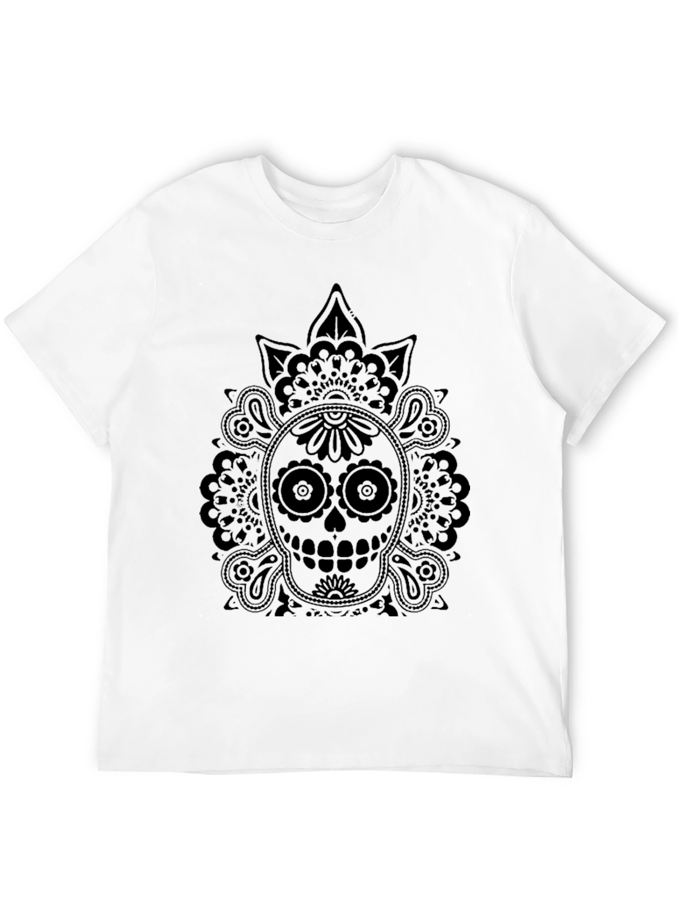 Skull Graphic Black T-Shirt