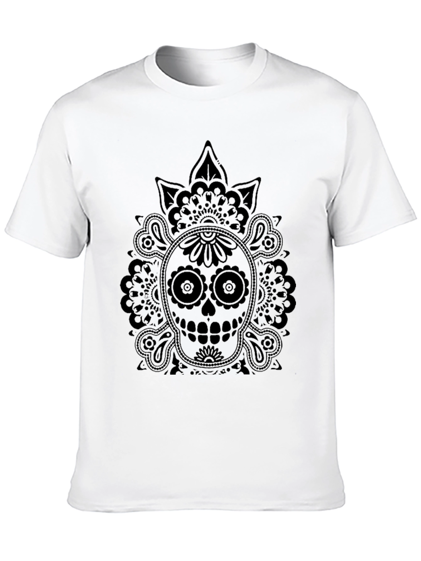 Skull Graphic Black T-Shirt