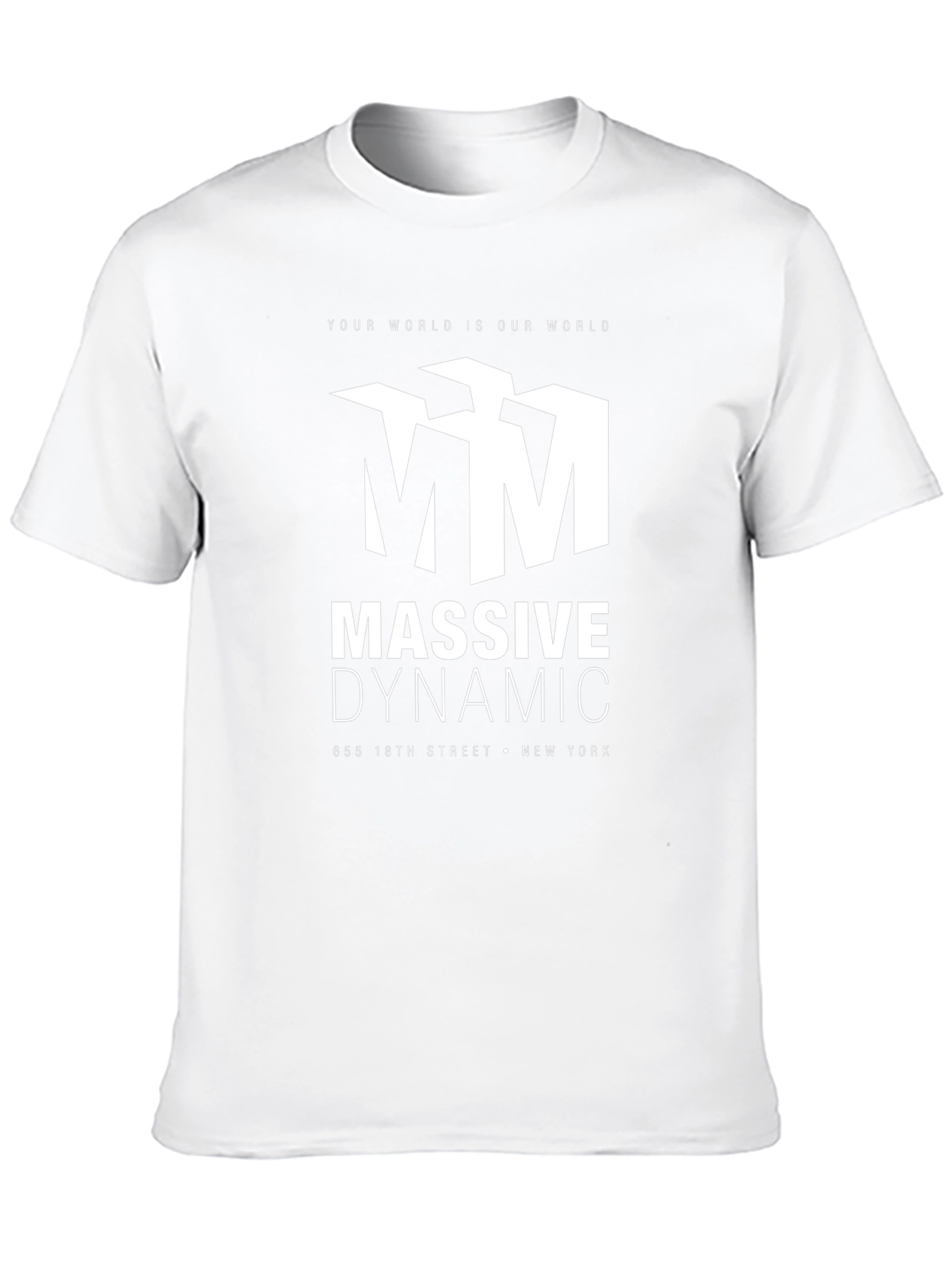 Massive Dynamic Black Graphic T-Shirt