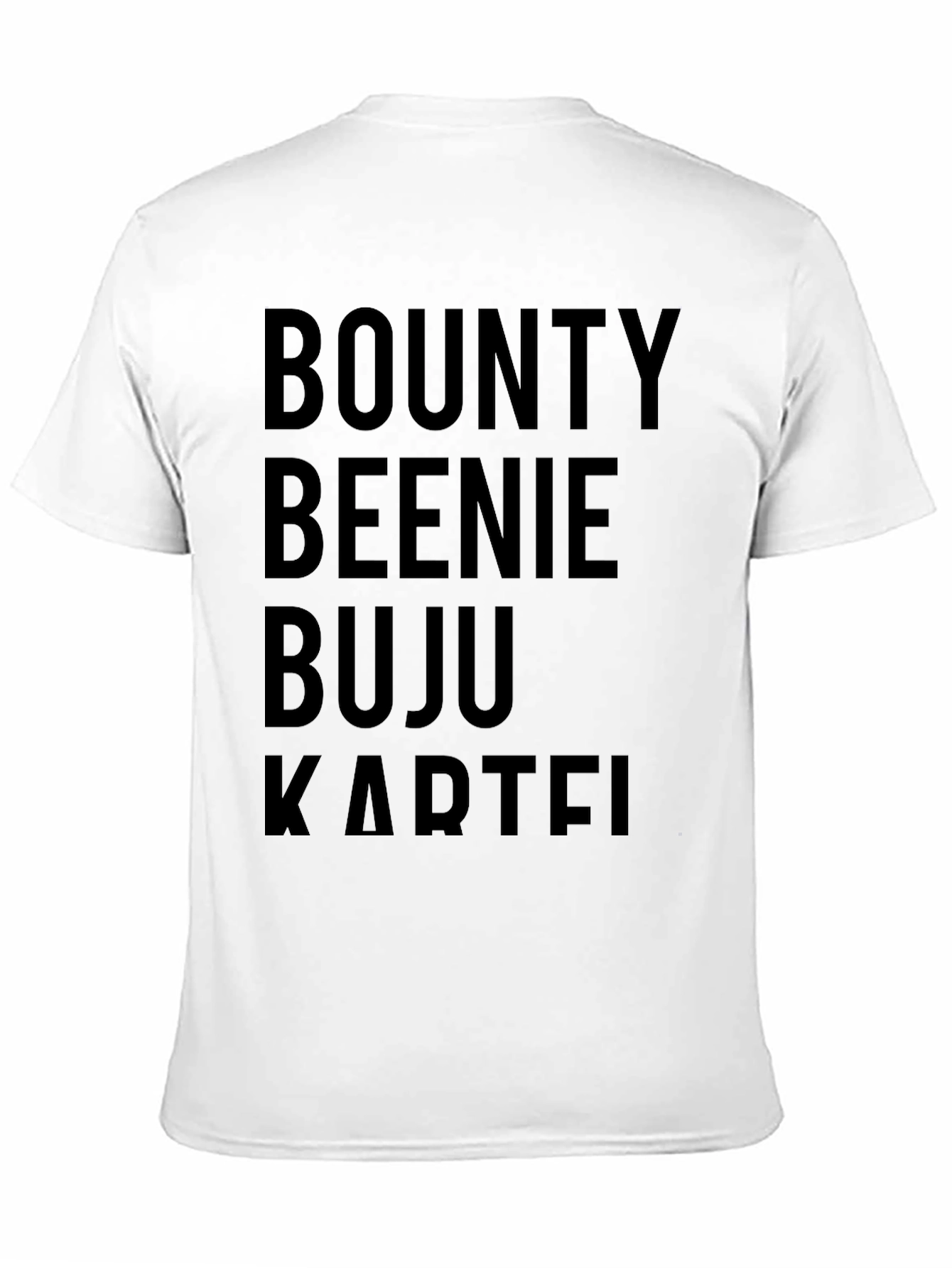 Bounty Beenie Buju Kartel Black T-Shirt