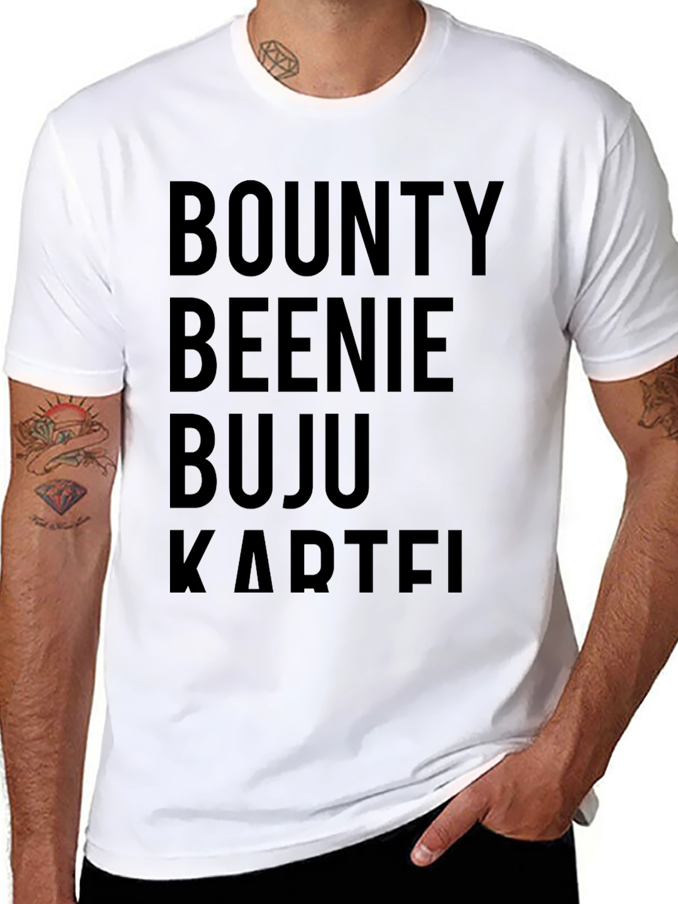 Bounty Beenie Buju Kartel Black T-Shirt