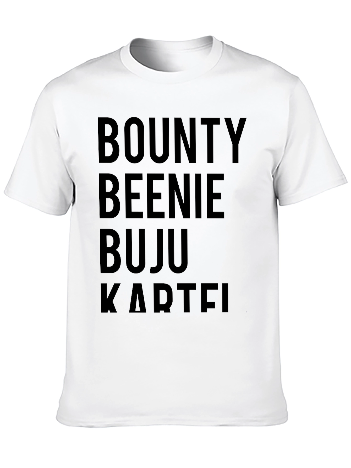Bounty Beenie Buju Kartel Black T-Shirt