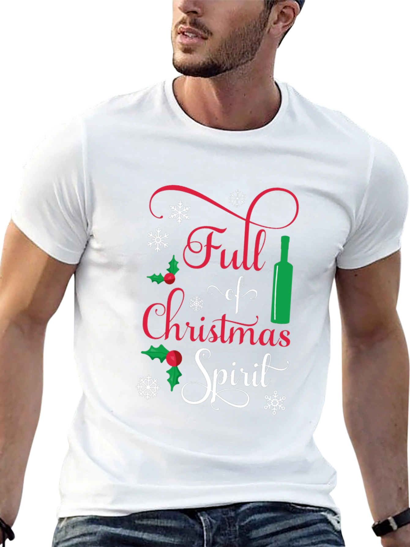 Festive Christmas Spirit T-Shirt
