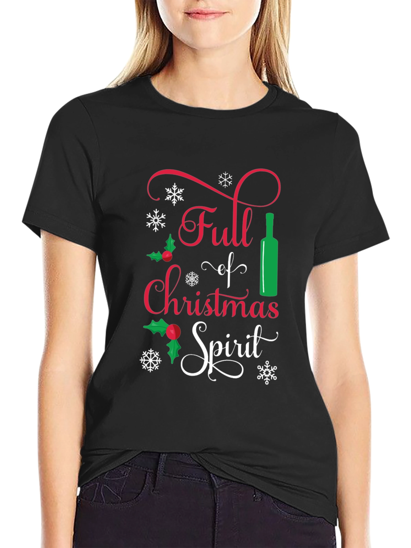 Festive Christmas Spirit T-Shirt