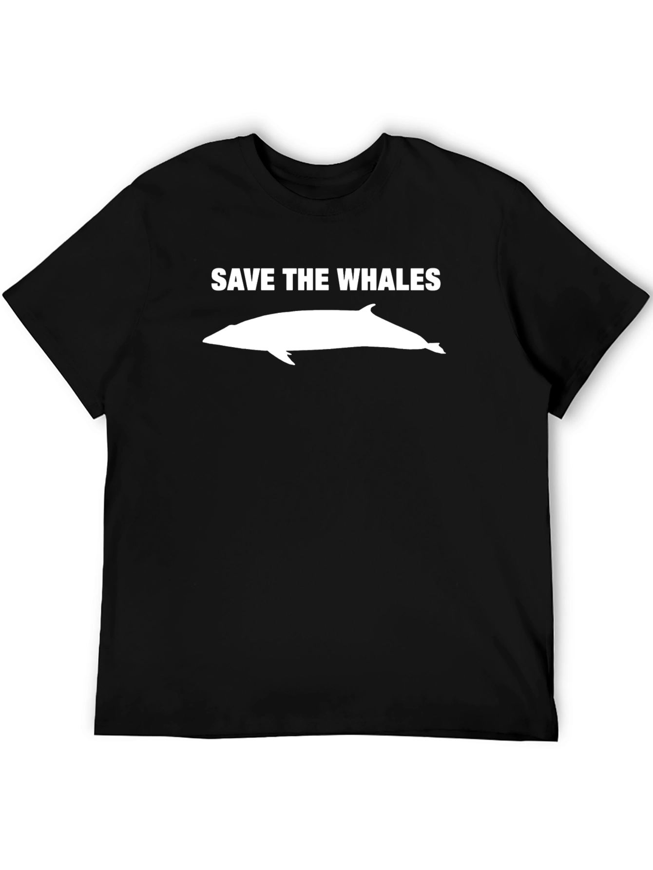 Save The Whales Graphic T-Shirt