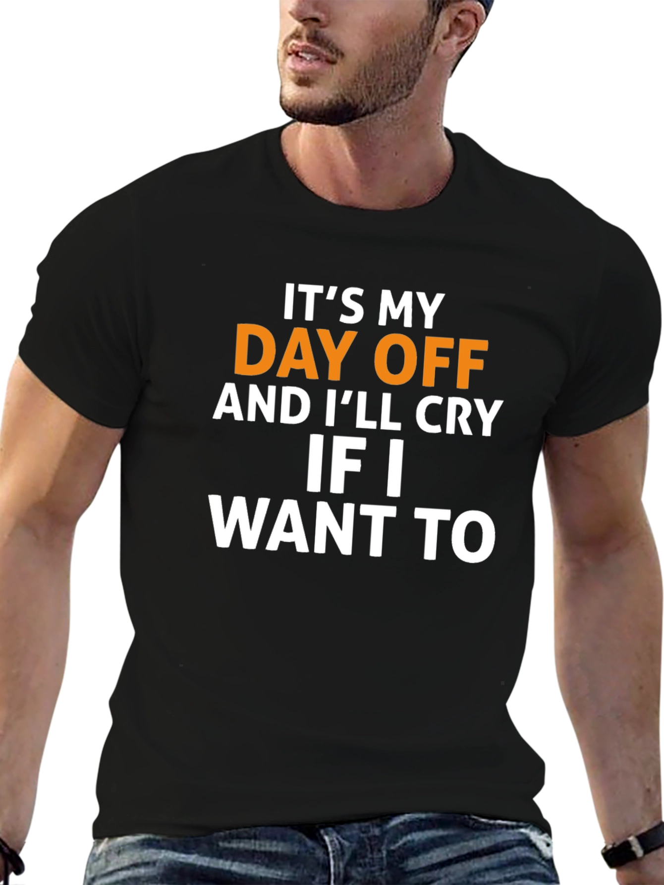 Funny Day Off Graphic T-Shirt