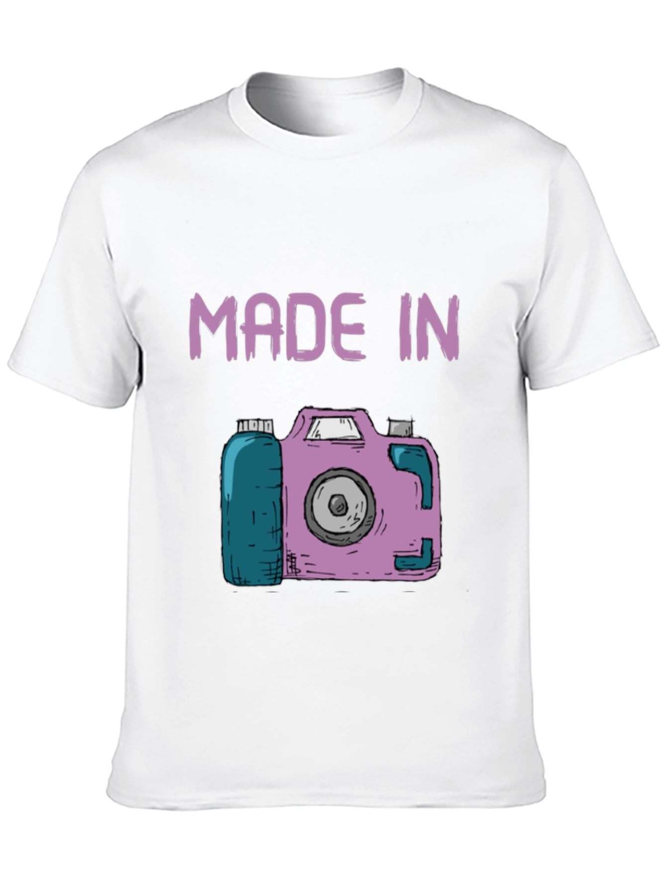 Camera Graphic T-Shirt - Made In Design