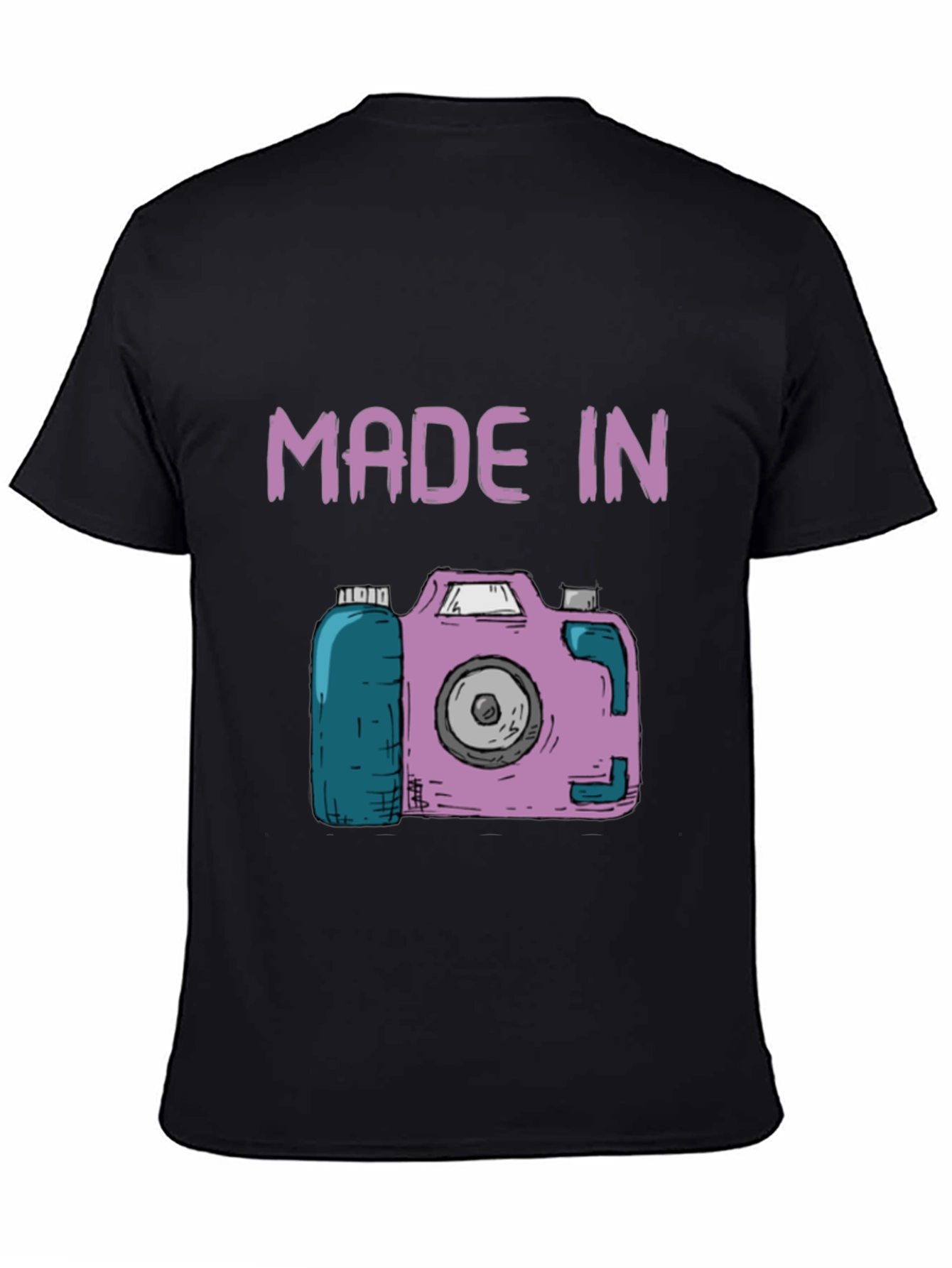 Camera Graphic T-Shirt - Made In Design