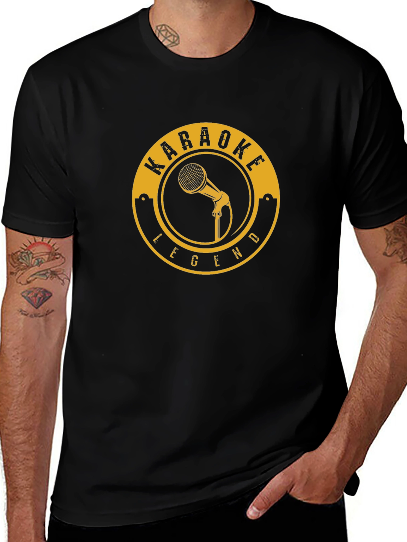 Karaoke Legend Black T-Shirt