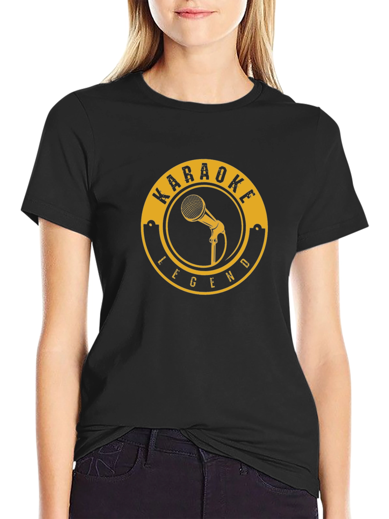 Karaoke Legend Black T-Shirt